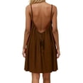 thumbnail image 5 of Horkkom Backless Dresses for Women Summer Cami Mini Dresses Casual Beach Vacation Sundresses L, 5 of 8