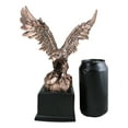 thumbnail image 3 of King Of The Skies Bald Eagle On Rock Stretching Out Wings Figurine With Base, 3 of 7
