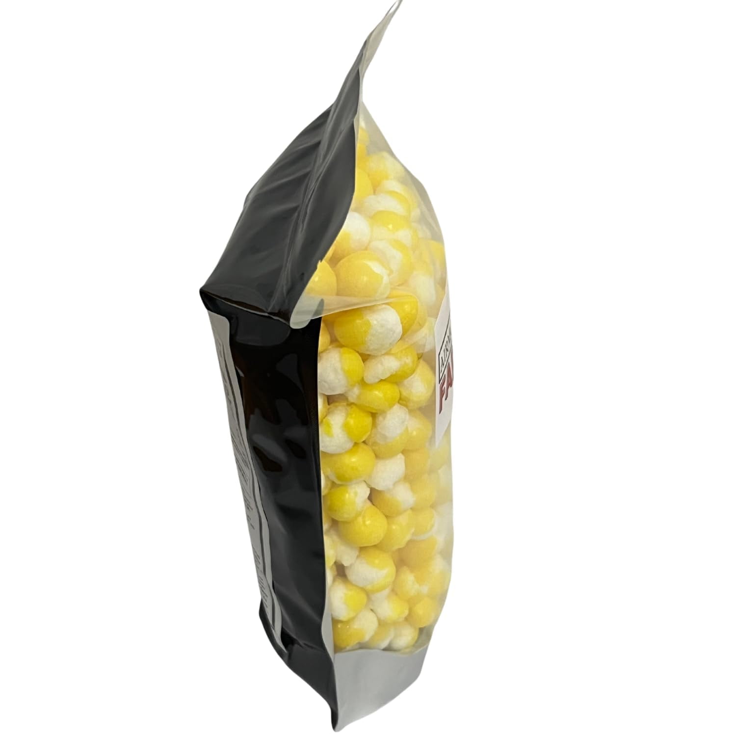 Freeze Dried Candy Lemon Crunch Bites Mini 1LB Mini Sour Lemon Puffs - Deliciously Crunchy, Intense Flavor, Lightweight Snack - Resealable Bag