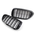 thumbnail image 3 of Un Par De Rejillas Delanteras De Coche De Color Negro Brillante, Vallas Dobles, Rejillas De Carreras De Estilo De Coche Para Bmw G38 ​​2018 Yuarrent VI003858-00, 3 of 7