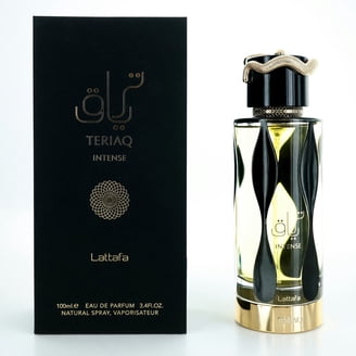 Lattafa Perfumes Qaa'ed for Unisex Eau de Parfum Spray, 3.4 Ounce