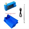 thumbnail image 2 of Mini Radio SI4732 LSB USB AM FM, Receptor de Radio de Corta con Pantalla de 1,9 Pulgadas y Antena Telescópica, Soporte 3D con Orificio Izquierdo., 2 of 7