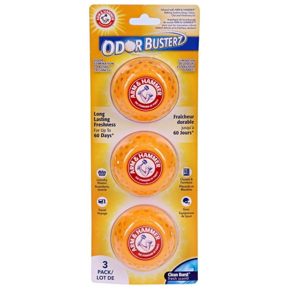 A&H Odor Busterz, 3 Pack