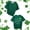 #0131-Army Green, variant on Uootdi Women's St Patrick's Day T-Shirt Lucky Irish Shamrock Clover Graphic Short Sleeve Crewneck Casual Tees Tops Gift