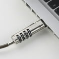thumbnail image 4 of 2 cerraduras antirrobo con contraseña USB de seguridad, ideales para portátiles, tabletas, proyectores y televisores., 4 of 7