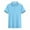 Light Blue, variant on Patlollav Womens Solid Sports Quick Dry Shirt,Mens and Womens Short Sleeve V-neck Tops