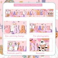 thumbnail image 5 of Halloween Yard Sign Banner Decorations Outdoor Groovy Halloween Decor Pink Purple Happy Halloween Yard Banner with Halloween Ghost Hippie Banner for Retro Boo Birthday Wedding Engagement, 5 of 6
