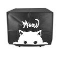 thumbnail image 5 of kwmobile Funda Compatible con Philips Essential Airfryer XL Cover - Para Freidora de Aire - Corazón Cepillado Blanco/Negro, 5 of 5