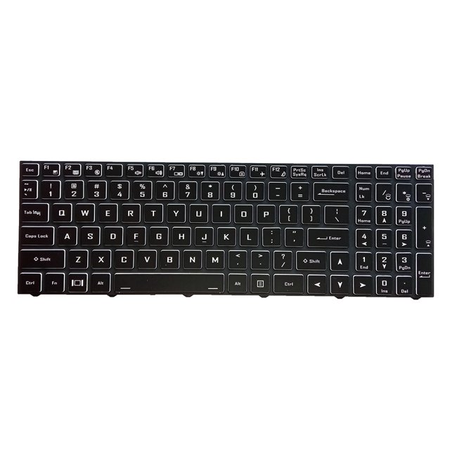 sweethay Dispositivo de entrada de teclado para portátil, tablero de teclas de protección contra el polvo, teclados de oficina en casa, reemplazo de Juegos de teclado y mouse para computadora