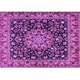 thumbnail image 1 of Ahgly Company Indoor Rectangle Medallion Purple Traditional Area Rugs, 7' x 9', 1 of 4
