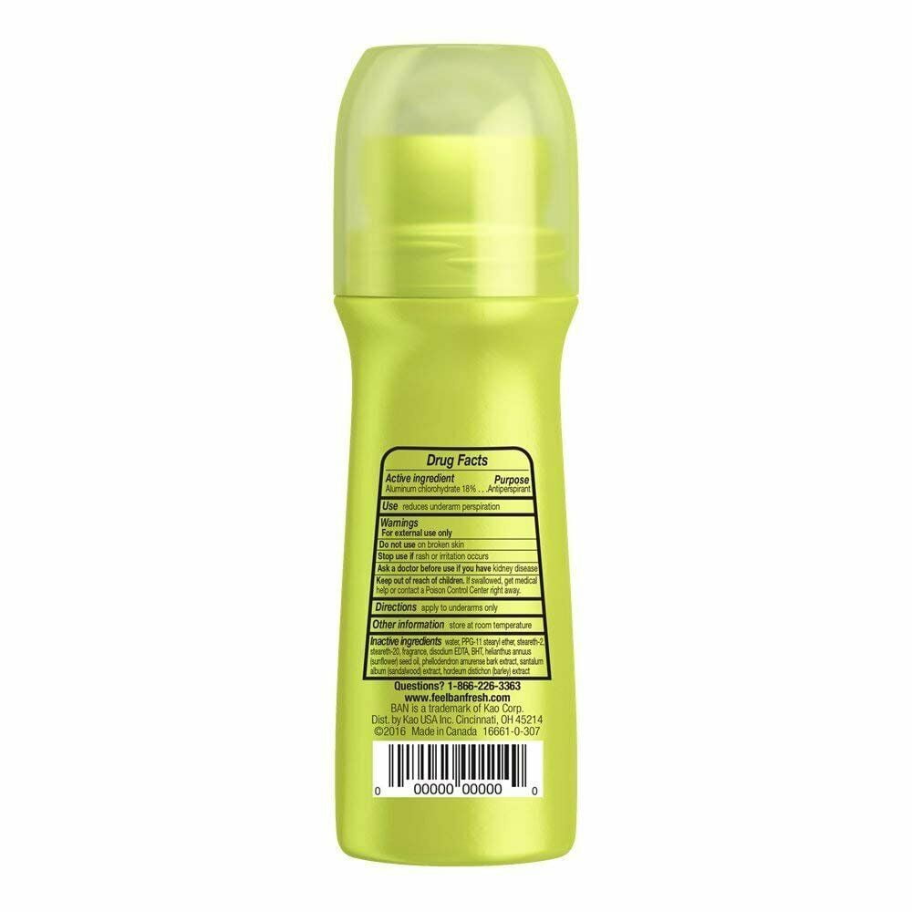 Ban Anti-Perspirant Deodorant Regular 24HR Odor Protection, 3.5oz, 3-Pack