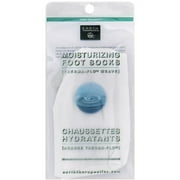 Earth Therapeutics Moisturizing Foot Socks White 1 Pair