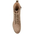 thumbnail image 4 of Brinley Co. Womens Lace-Up Combat Boot, 4 of 6