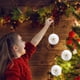 thumbnail image 2 of Bolas de Navidad para Árbol de Navidad, Adornos Colgantes para Fiestas En El Hogar, Decoración para Árbol, Bolas para Fiestas, Juguetes Colgantes, 2 of 7