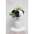 thumbnail image 5 of Flores artificiales Floroom, rosas falsas de espuma negra, 50 unidades, 5 of 5