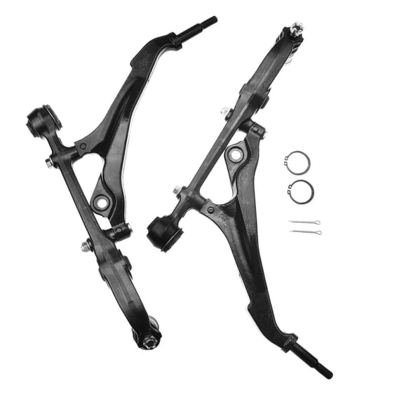 A-Premium Pair Front Lower Control Arms Compatible with Honda Civic 1992-1995 Civic del Sol 1993-1997 Acura Integra 1994-2001 1.5L 1.6L 1.8L 2-PC Set