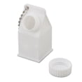 thumbnail image 4 of Lightweight Milk Box Keychain, Safe And Practical Storage Ample Interior Space Design Milk Carton Box Key Chain for Girls Women DaughtersWhite, 4 of 7
