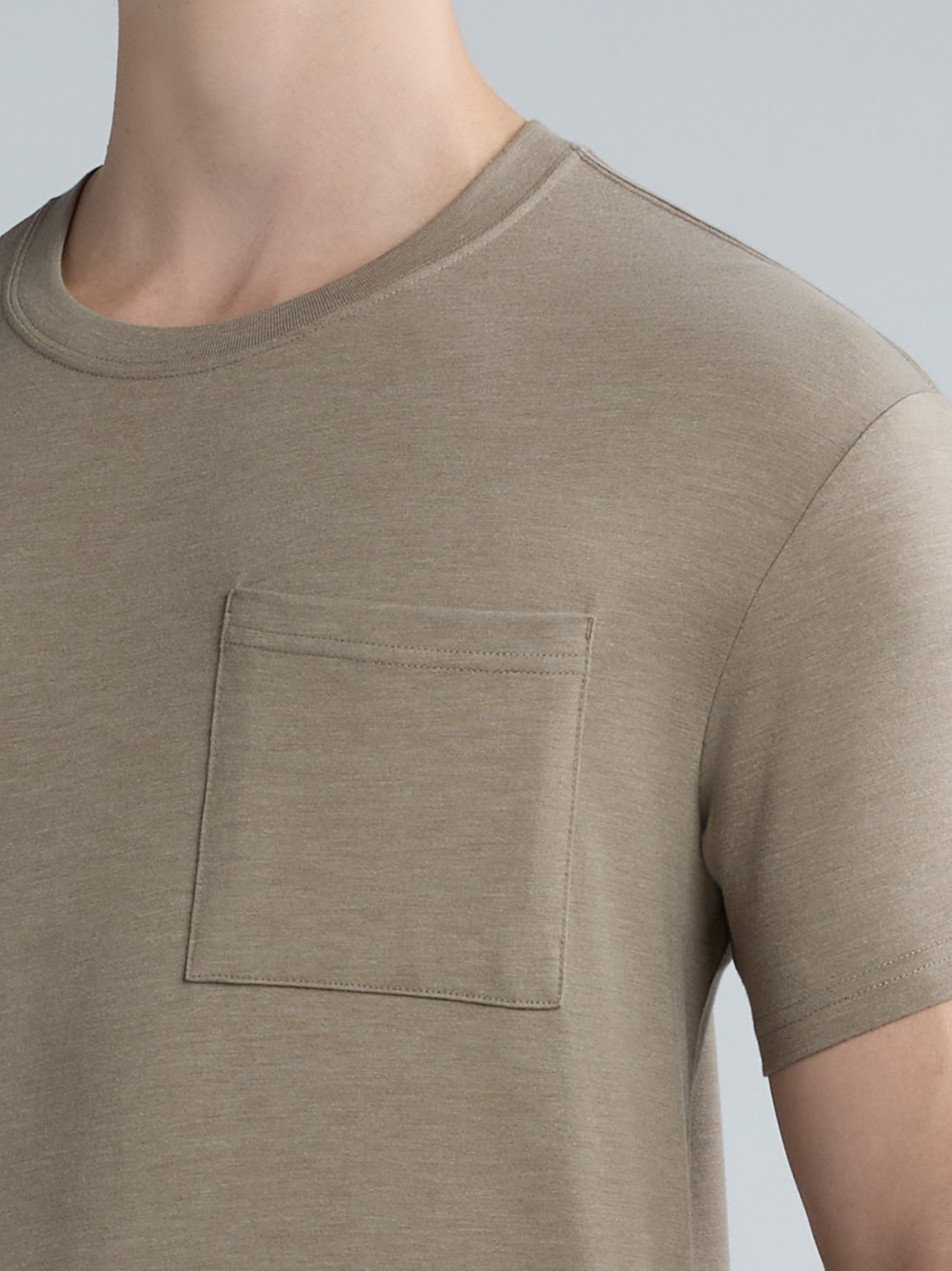 Athletic Works Men's and Big Men’s Tri Blend Pocket Tee, Sizes XS-4XLT