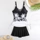 thumbnail image 5 of Traje de baño tankini de verano para mujer, talla grande, estampado, bikini dividido, traje de baño de dos piezas para mujer, trajes de baño tankini para mujer, traje de baño de 2 piezas para mujer, t, 5 of 5