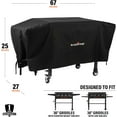 thumbnail image 3 of SHIQI-36 Inch Grill and Griddle Cover (Fits Similar Sized Barbecue), 3 of 4