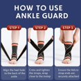 thumbnail image 3 of AIOMUO Youth Heel & Ankle Sleeve for Kids, Sever's Disease, Heel Pain Relief & Growth Plate Support, Compression Brace for Soccer, Basketball & Running - Orange (Large), 3 of 4