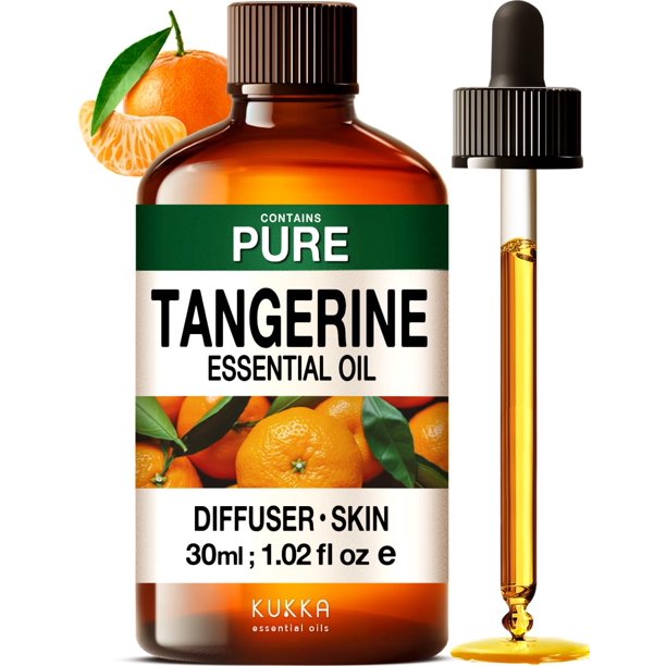 Aceite esencial KUKKA Mandarina 30 mL 100% puro para cabello y piel