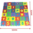 thumbnail image 2 of Número Letra Puzzle Mat Kids Play Crawling Foam 3D Juguetes educativos 36pcs, 2 of 5