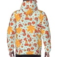 thumbnail image 5 of Hoodies for Men - Hearts And Autumn Leaves Long Sleeve Comfrt Men'S Fashion Hoodies & Sweatshirts, Sweatshirts for Men Hoodies Pullover Clothing Clothes with Pouch, 5 of 7