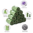 thumbnail image 2 of Sac de Merde pour Chien 16 Rouleaux Étanches Épais Chiot Sacs Poubelles de Chien Portable avec 1 Distributeur Réutilisable Multi-Usages Chien Chien Chat Sacs à Ordures pour Camping en Plein Air Voyage, 2 of 7