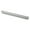 Silver, variant on Easy Track RA1204 12 Inch Easily Accessible Sliding Wardrobe Closet Rod, White