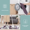thumbnail image 6 of Purple Leaf Pattern Kitchen Rugs Sets Of 3,Kitchen Runner Rugs Non Skid Washable,Decorative Kitchen Floor Mats for Kitchen,Sink,Laundry,17"x30"+ 17"x47" + 17"x59", 6 of 6