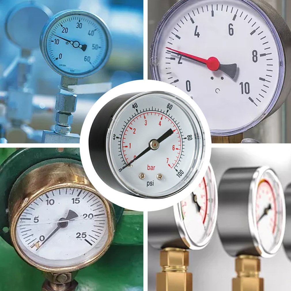 Radial Pressure Gauge for Air Oil Water Y50Z8 1/8BSPT for Household Heatin 