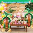 thumbnail image 7 of 2PCS Big Palm Tree Balloons, Standing Inflatable Palm Tree Foil Balloon for Luau Hawaiian Birthday Party Decorations Pool Tropical Jungle Summer Beach Party Supplies, 7 of 7