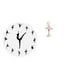 thumbnail image 1 of Reloj De Pared De Bailarina, Escultura De Resina De Bailarina De Ballet, Reloj Decorativo Silencioso, Regalo De Cumpleaños, Adorno De Recuerdo Novedoso Para Oficina Y Hogar., 1 of 8