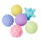 thumbnail image 4 of 6Pcs Textured Multi Ball Set Develop Tactile Senses Toy Baby Touch Hand Ball Toys Training Ball Massage Soft Balls Kids Gifts, 4 of 5