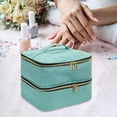 thumbnail image 3 of Nail Polish Organizer Case Gel Nail Polish Storage Box/ Double Layer Detachable, 3 of 8