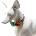 thumbnail image 1 of Greenadscape Collar Para Con De Moño Arcoíris Ajustable Para Perros Y, 1 of 8