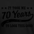 thumbnail image 3 of CafePress - Funny 70Th Birthday Men's Deluxe T Shirt - Mens Tri-blend T-Shirt, 3 of 4