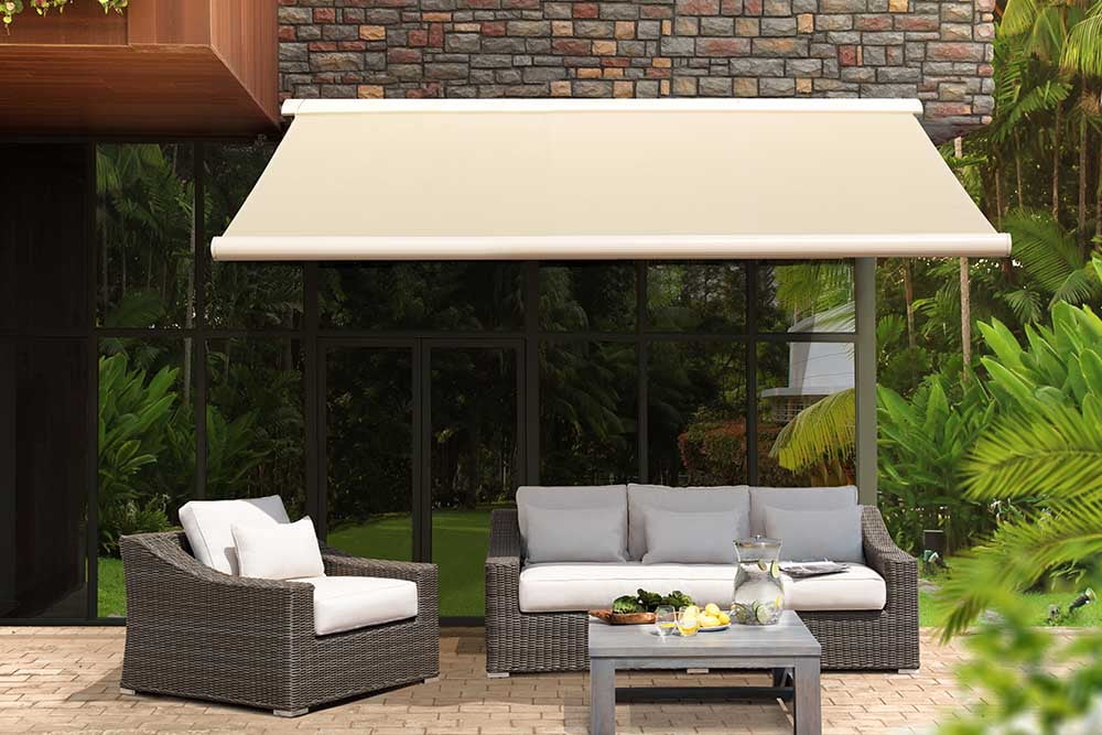 Sunjoy Full Cassette Awning BrickSeek