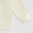 thumbnail image 6 of mgoYE Big Sister Little Sister Matching Outfit Newborn Baby Girl Long Sleeve Toddler Girl Sweatshirt Pullover Top(White,18-24 Months), 6 of 9