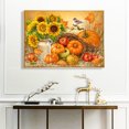 thumbnail image 2 of Cuadros Decorativos Kit de mosaico de calabazas y girasoles de pintura de diamante redondo completo manualidades de diamantes de imitación JShteea Nuevos Originales, 2 of 8