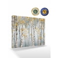 thumbnail image 2 of Yellow Grey Forest Wall Art for Living Room,Canvas Picture Wall Decor for Bathroom Bedroom,Grey Modern Art Oil Painting Painting Artwork for Office Kitchen Hallway Dining Room Home Decor 16"x20", 2 of 8