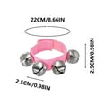 thumbnail image 3 of Wrist Bells Under 5 ! Yannianjz Jingle Bell Bracelet Percussion Instrument for Christmas Party Celebration Music Events 4 Bells Adjustable Nylon Strap Easy to Wear Colorful Design, 3 of 9