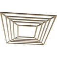 thumbnail image 2 of 18"OD x 6 5/8"ID x 1/4"T Raven Wood Fretwork Pierced Ceiling Medallion, Birch, 2 of 3
