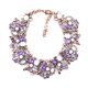 thumbnail image 1 of Minnieouse Gargantilla grande con diamantes de imitación que añade glamour y elegancia al atuendo de mujer con cuello grande de diamantes de Ropa, zapatos y accesorios Miscelánea Púrpura, 1 of 6