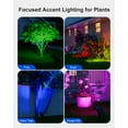 thumbnail image 5 of Yinghao 4 Pack Color Change Solar Spotlights Outdoor Waterproof Led Landscape Spot Light Uplighting for Halloween Decoration, Wreath, Santa Claus, Elk, 5 of 11