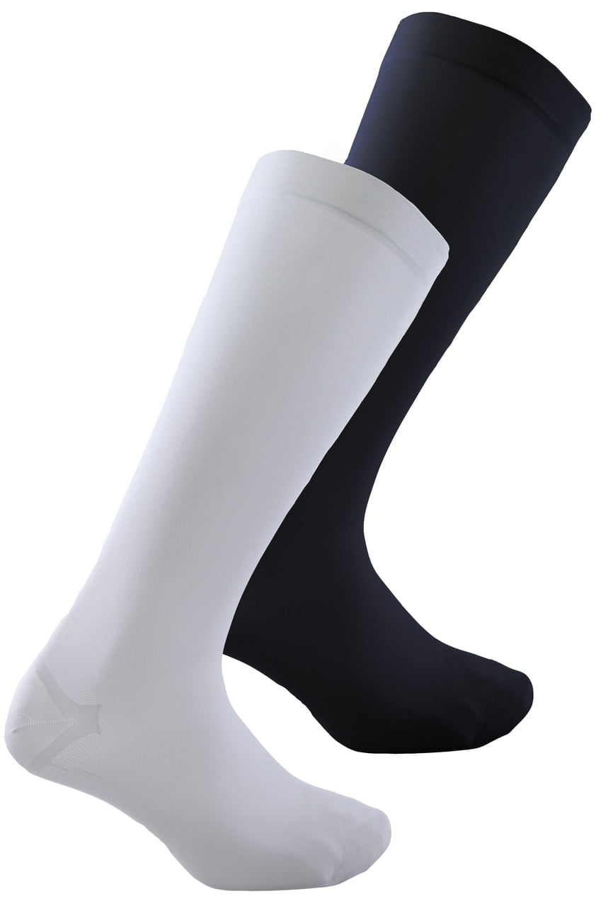 Mens Big & Tall Black Dress Compression Socks Sock Size 1316