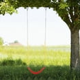 thumbnail image 2 of Swing Set with 60 Inch Anti-Rust Chains Thermoplastic Coated, Support 660lb, ASTM-certified Swing Seat Cushion Accessories Replacement with Snap Hooks for Outdoors, Playground, Jungle & Gym,Red, 2 of 7