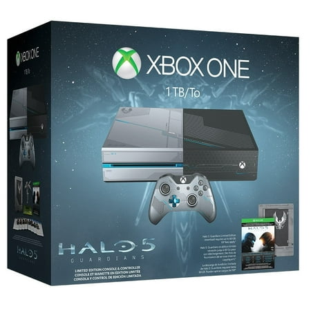 Microsoft Xbox One 1TB Console - Limited Edition Halo 5: Guardians (Best Xbox One Console Bundle Deals)