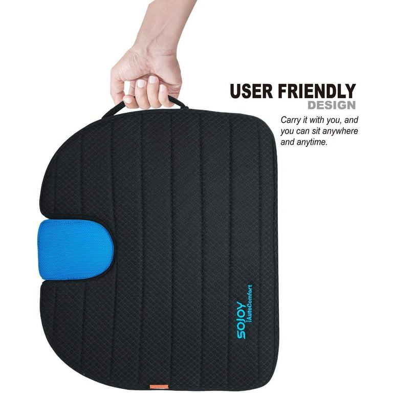 Car Seat Cushion Drivers Wedge Coccyx Supporter for Wheelchair Office Car  Sojoy